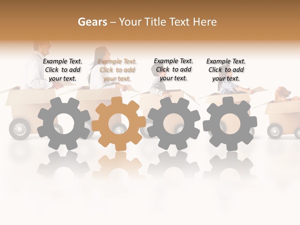 New Cargo Transport PowerPoint Template