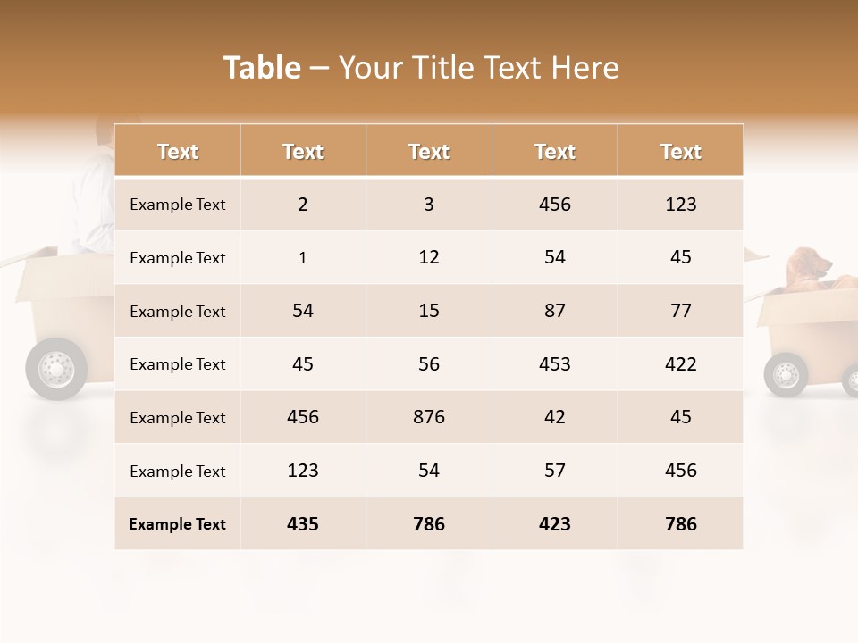 New Cargo Transport PowerPoint Template