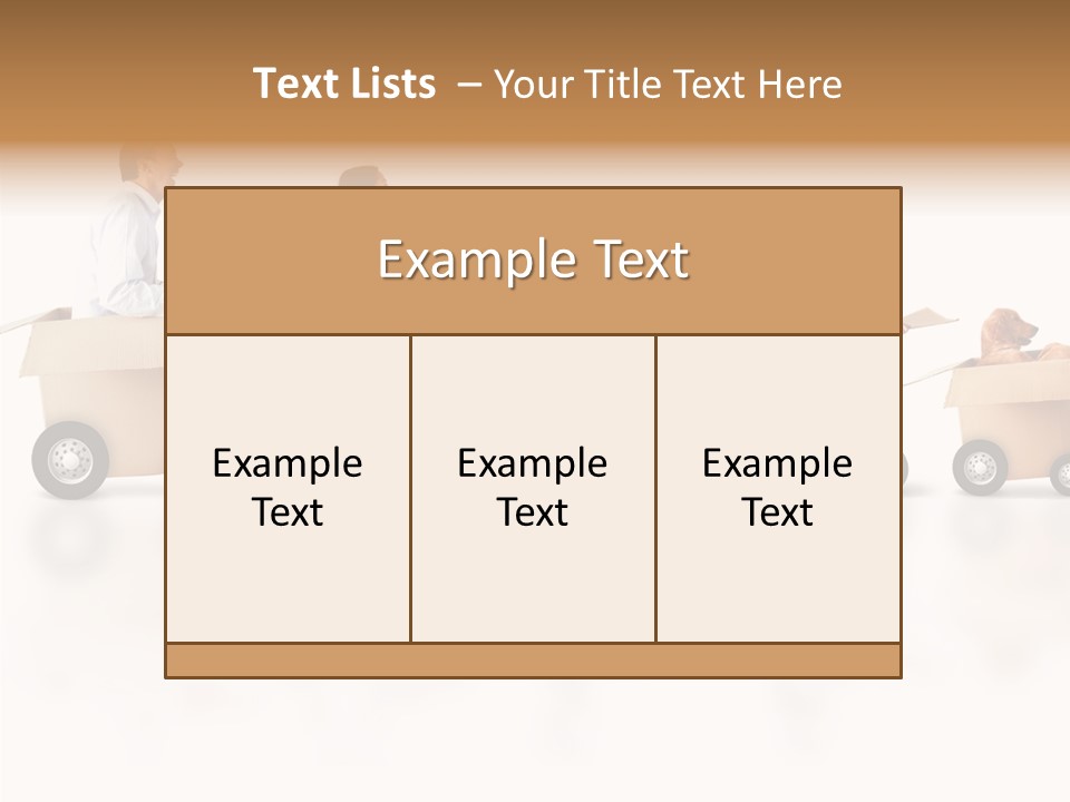 New Cargo Transport PowerPoint Template