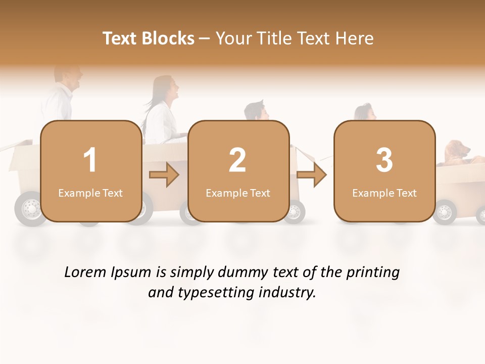 New Cargo Transport PowerPoint Template