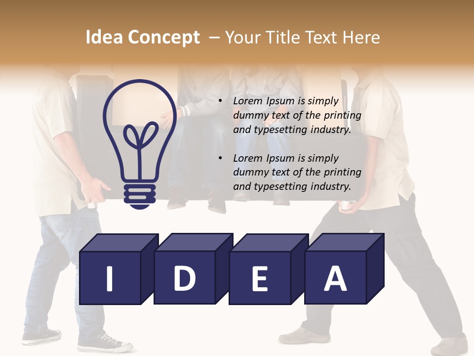 Work House Cargo PowerPoint Template