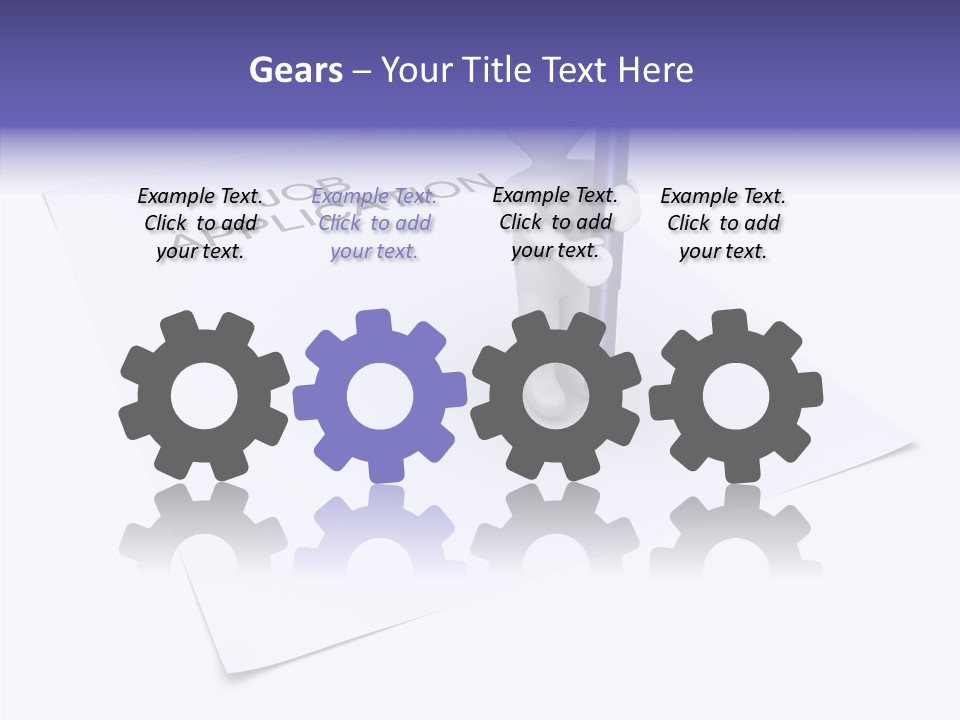 Career Interview Office PowerPoint Template