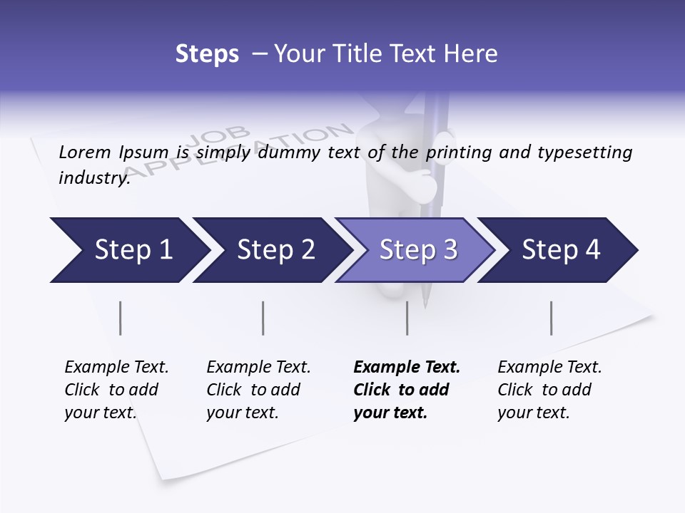 Career Interview Office PowerPoint Template