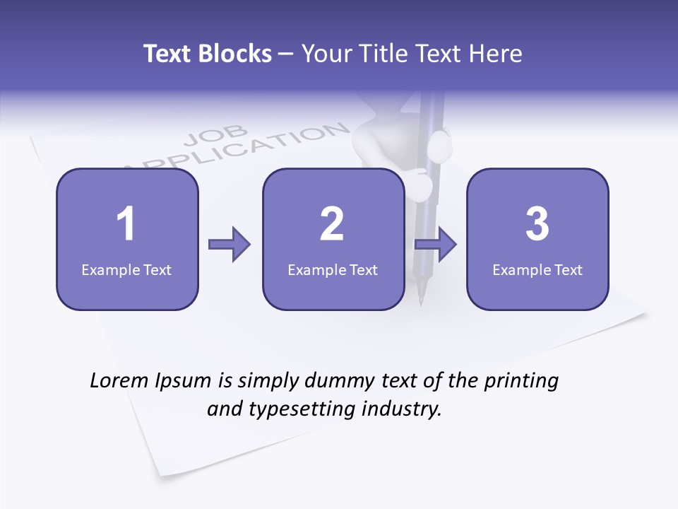 Career Interview Office PowerPoint Template