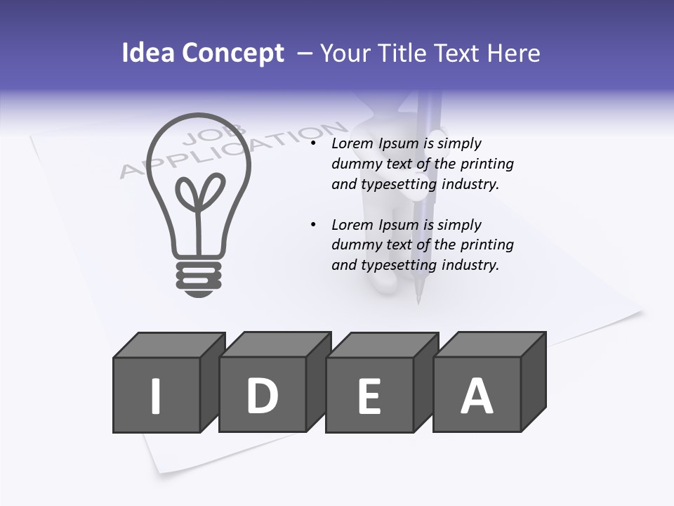 Career Interview Office PowerPoint Template