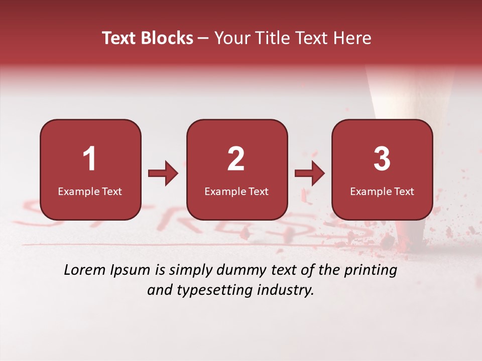 Debt Smash Burnout PowerPoint Template