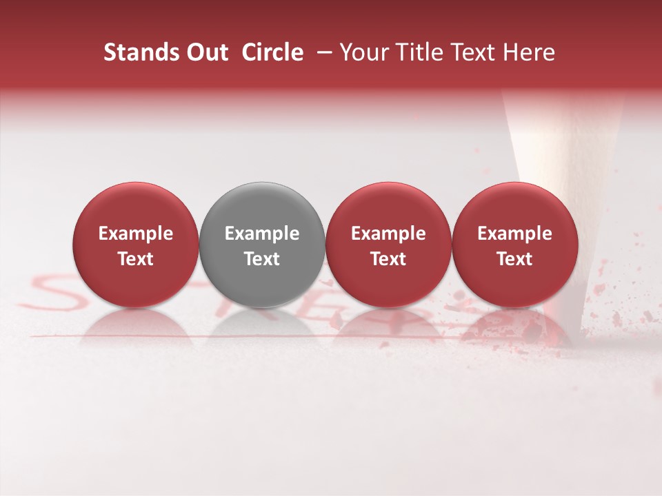 Debt Smash Burnout PowerPoint Template