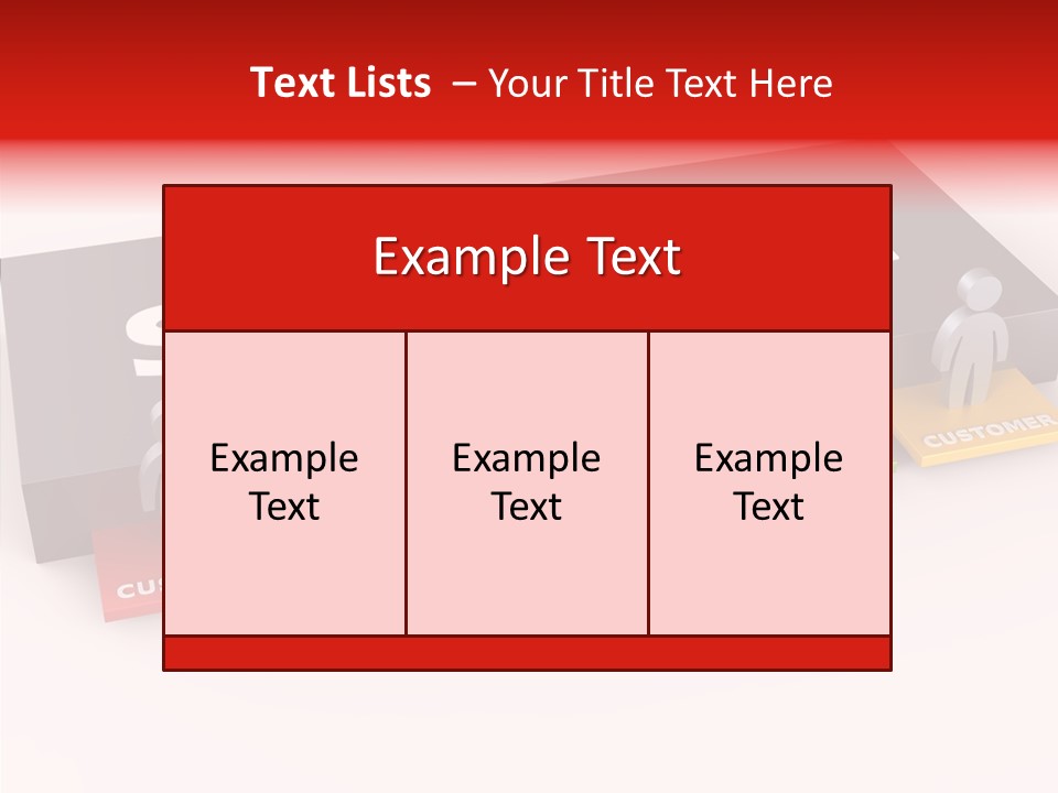 Label Report Backing PowerPoint Template
