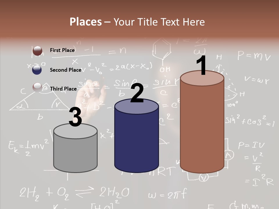 Pen Trigonometry College PowerPoint Template