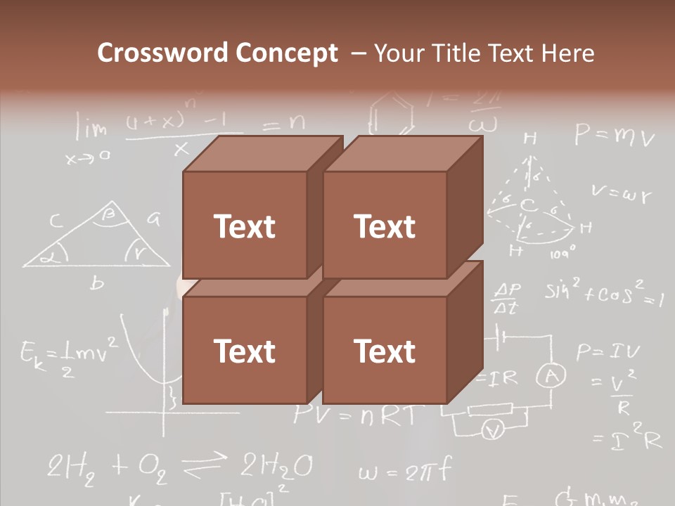 Pen Trigonometry College PowerPoint Template