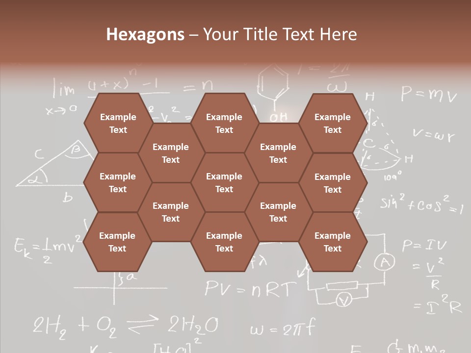 Pen Trigonometry College PowerPoint Template