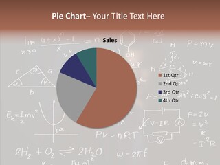 Pen Trigonometry College PowerPoint Template