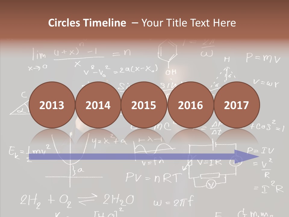 Pen Trigonometry College PowerPoint Template
