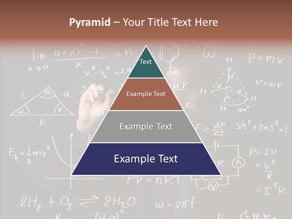 Pen Trigonometry College PowerPoint Template