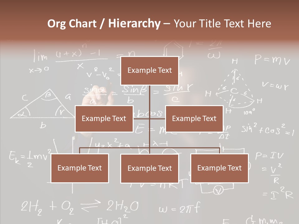 Pen Trigonometry College PowerPoint Template