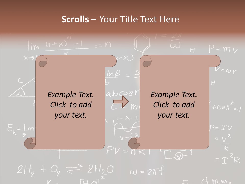 Pen Trigonometry College PowerPoint Template