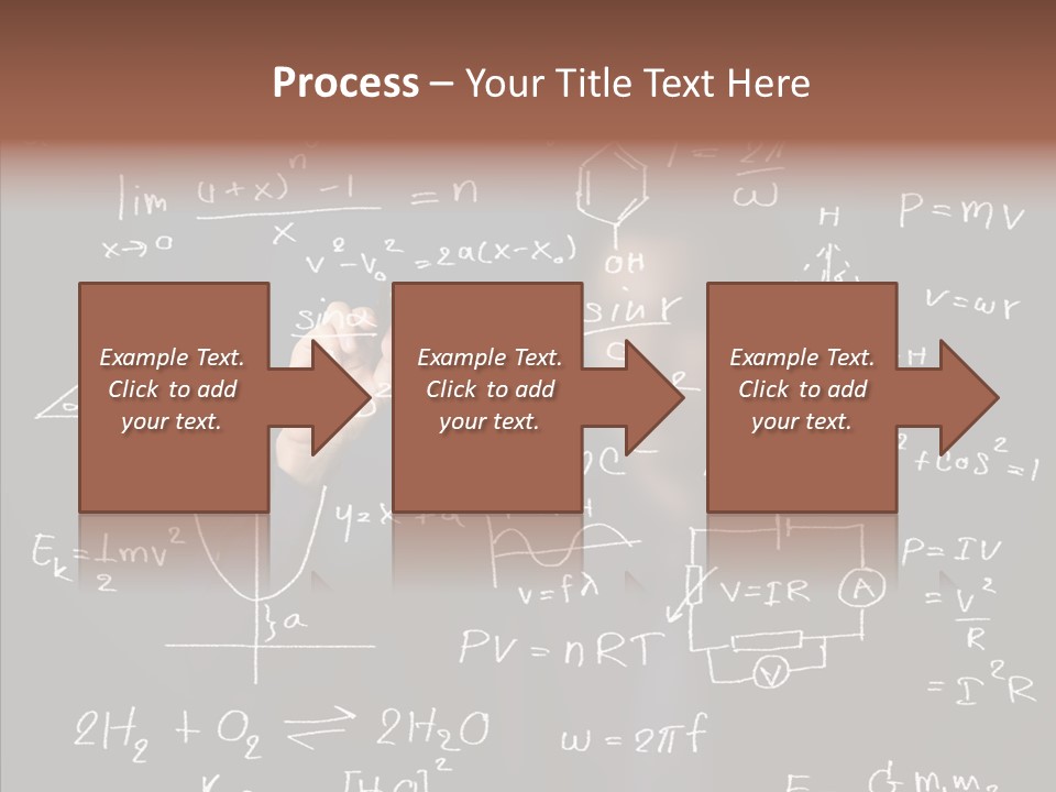Pen Trigonometry College PowerPoint Template