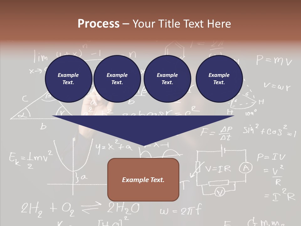 Pen Trigonometry College PowerPoint Template