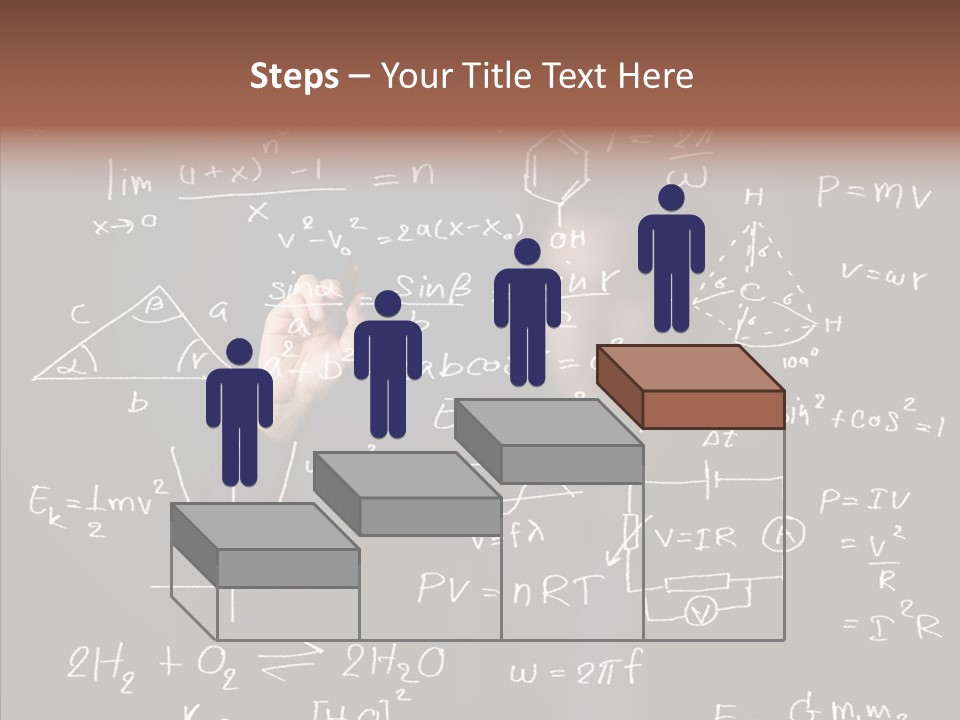 Pen Trigonometry College PowerPoint Template