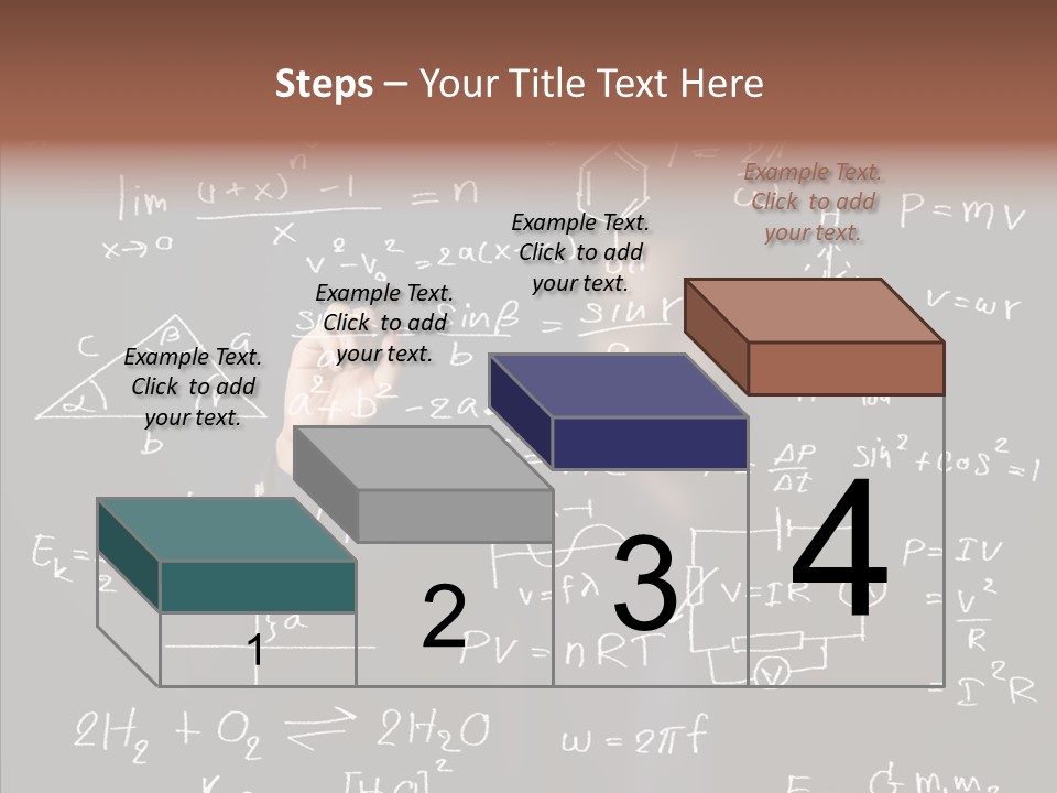 Pen Trigonometry College PowerPoint Template