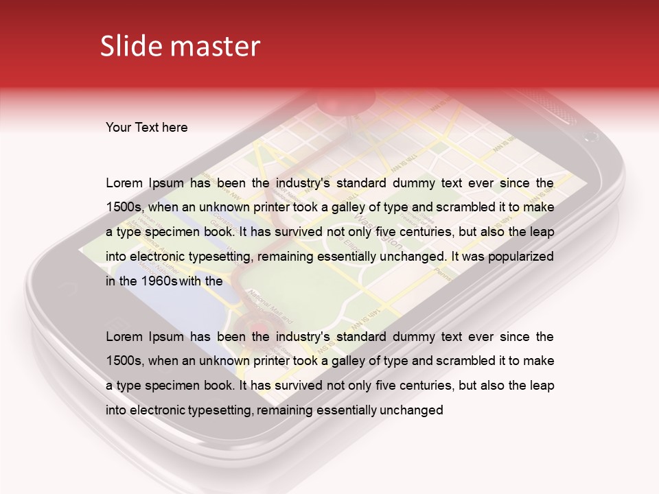 Web Isolated Way PowerPoint Template