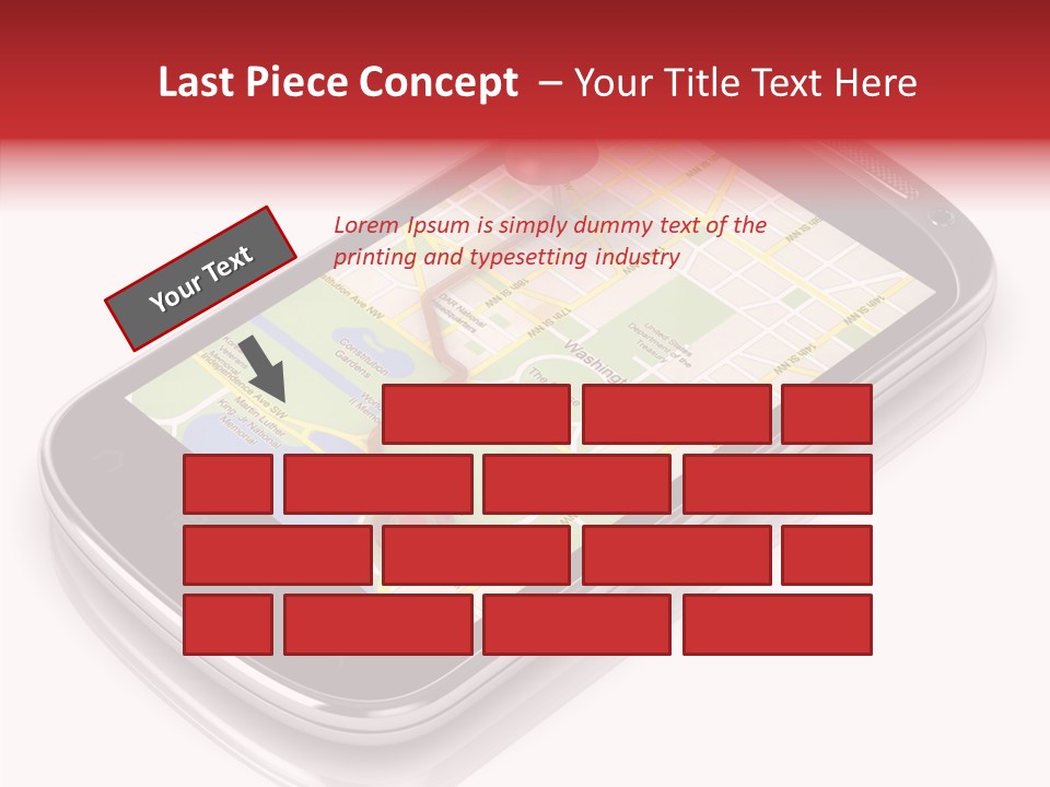 Web Isolated Way PowerPoint Template