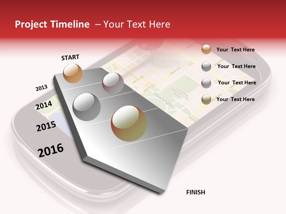 Web Isolated Way PowerPoint Template