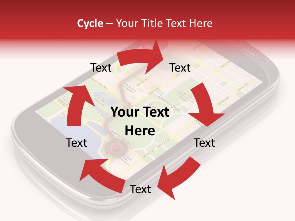 Web Isolated Way PowerPoint Template