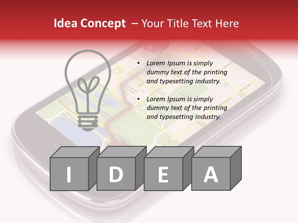 Web Isolated Way PowerPoint Template