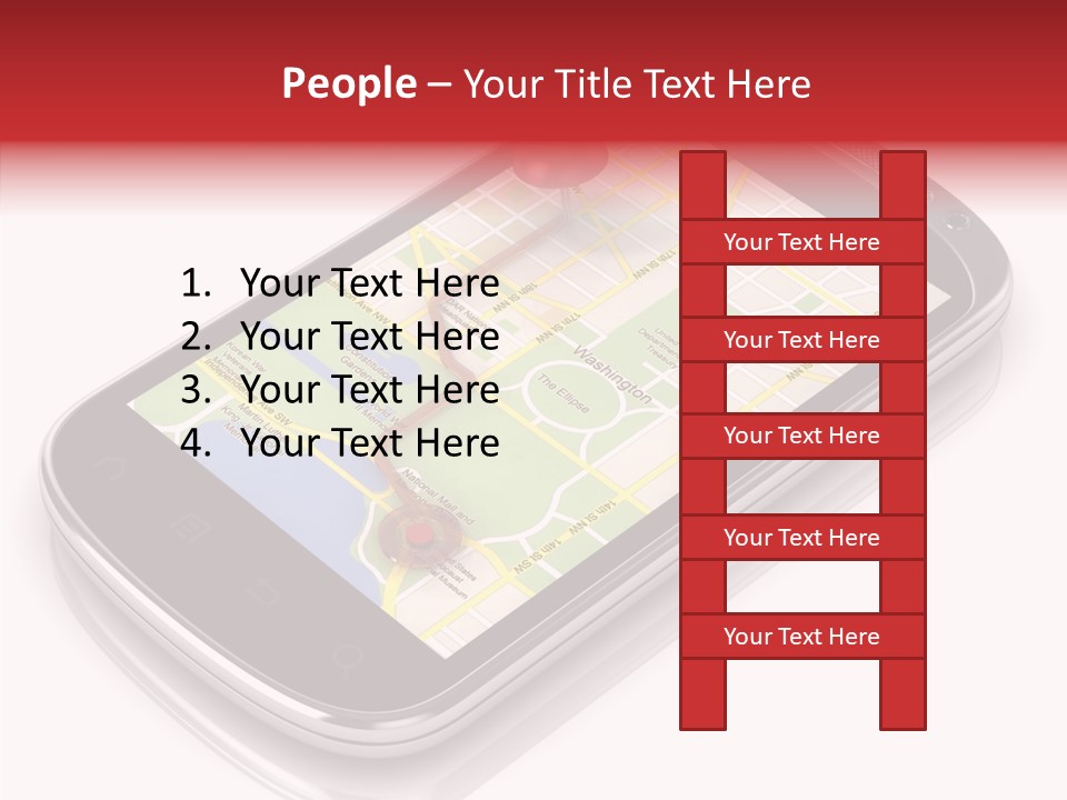 Web Isolated Way PowerPoint Template