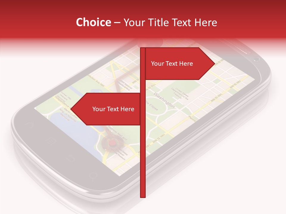 Web Isolated Way PowerPoint Template
