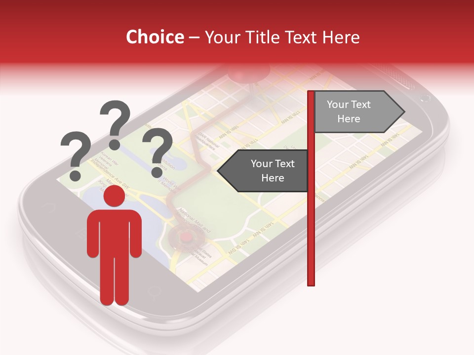 Web Isolated Way PowerPoint Template