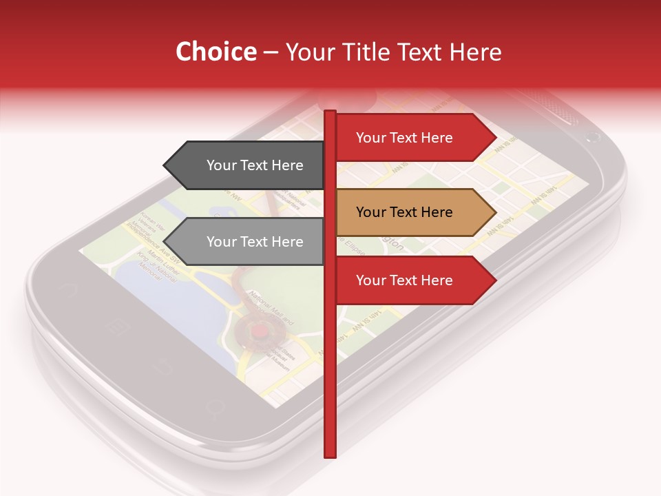 Web Isolated Way PowerPoint Template