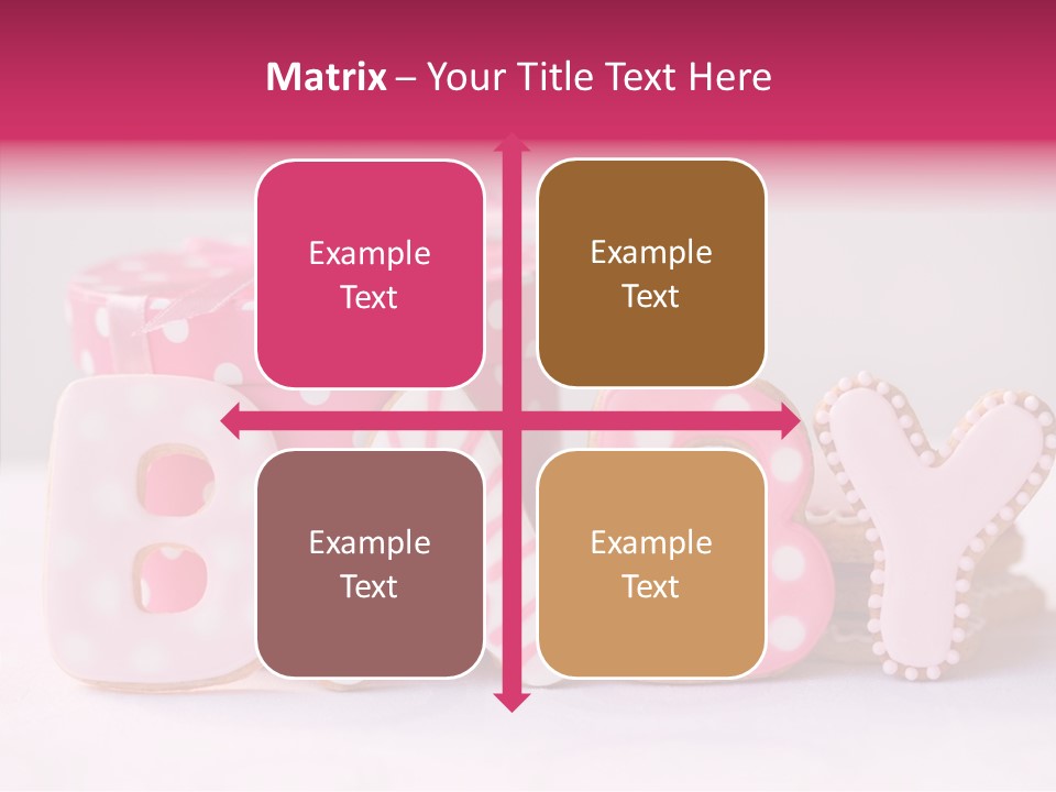 Icing Biscuit Gourmet PowerPoint Template