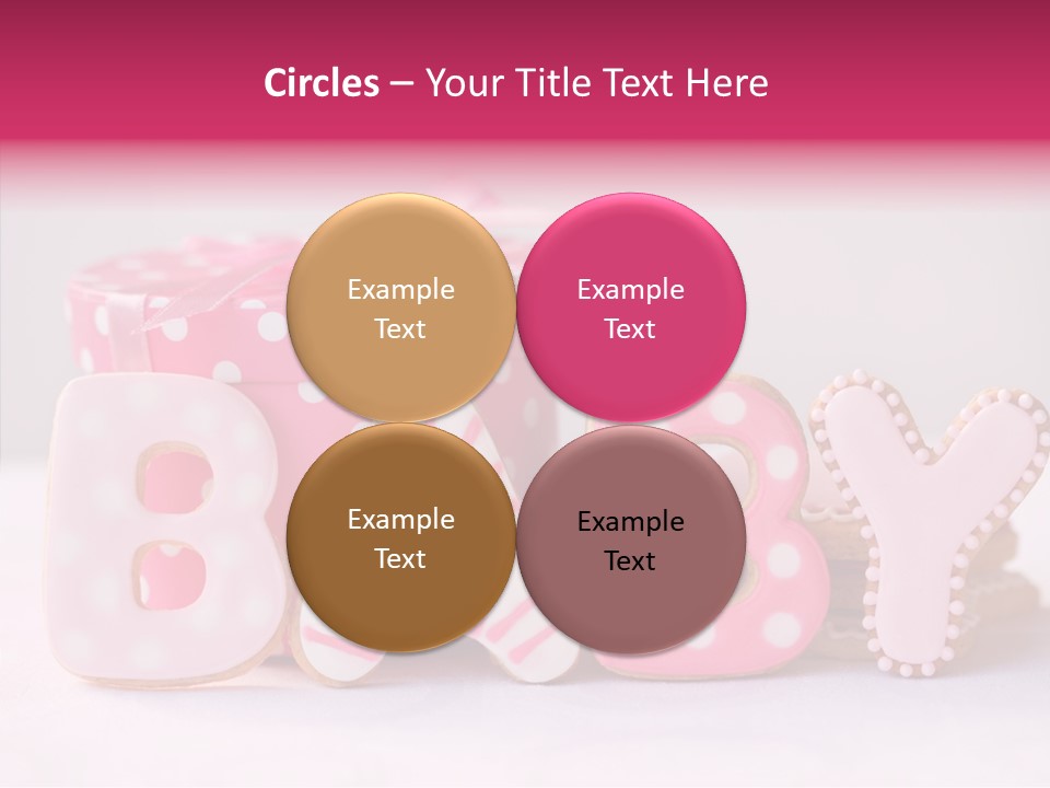 Icing Biscuit Gourmet PowerPoint Template