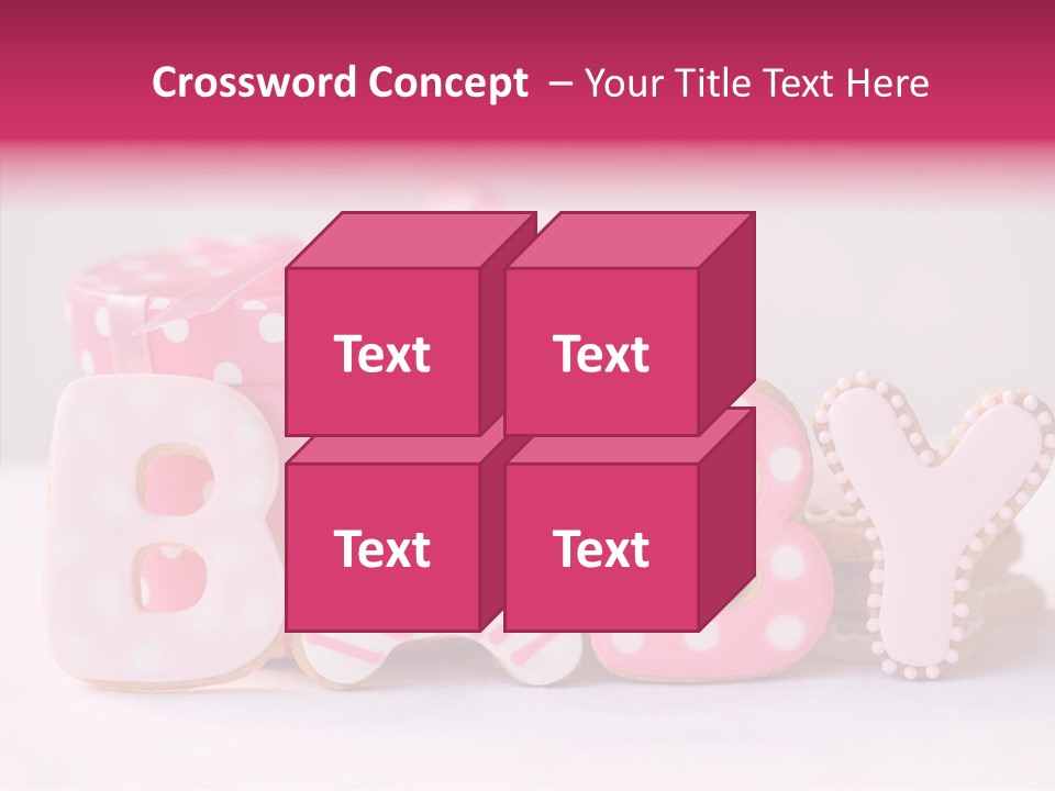 Icing Biscuit Gourmet PowerPoint Template