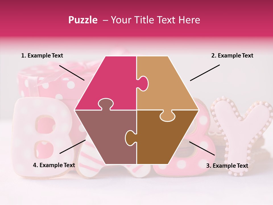 Icing Biscuit Gourmet PowerPoint Template