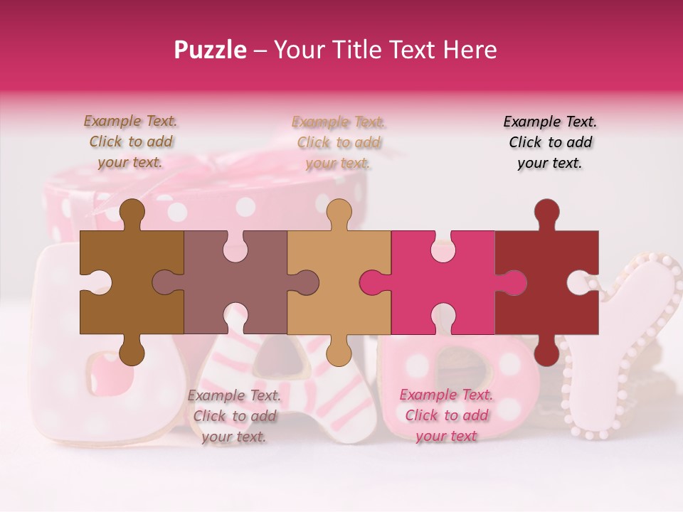 Icing Biscuit Gourmet PowerPoint Template