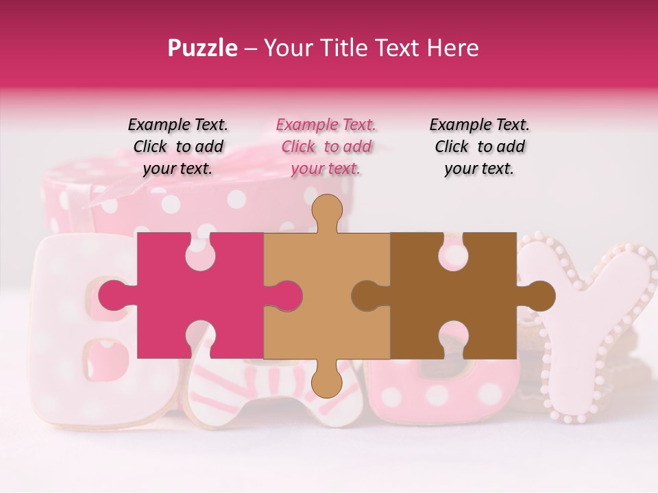 Icing Biscuit Gourmet PowerPoint Template