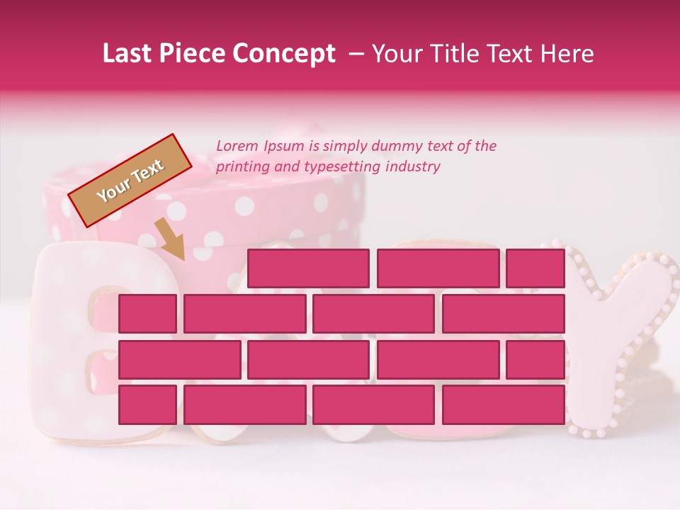 Icing Biscuit Gourmet PowerPoint Template