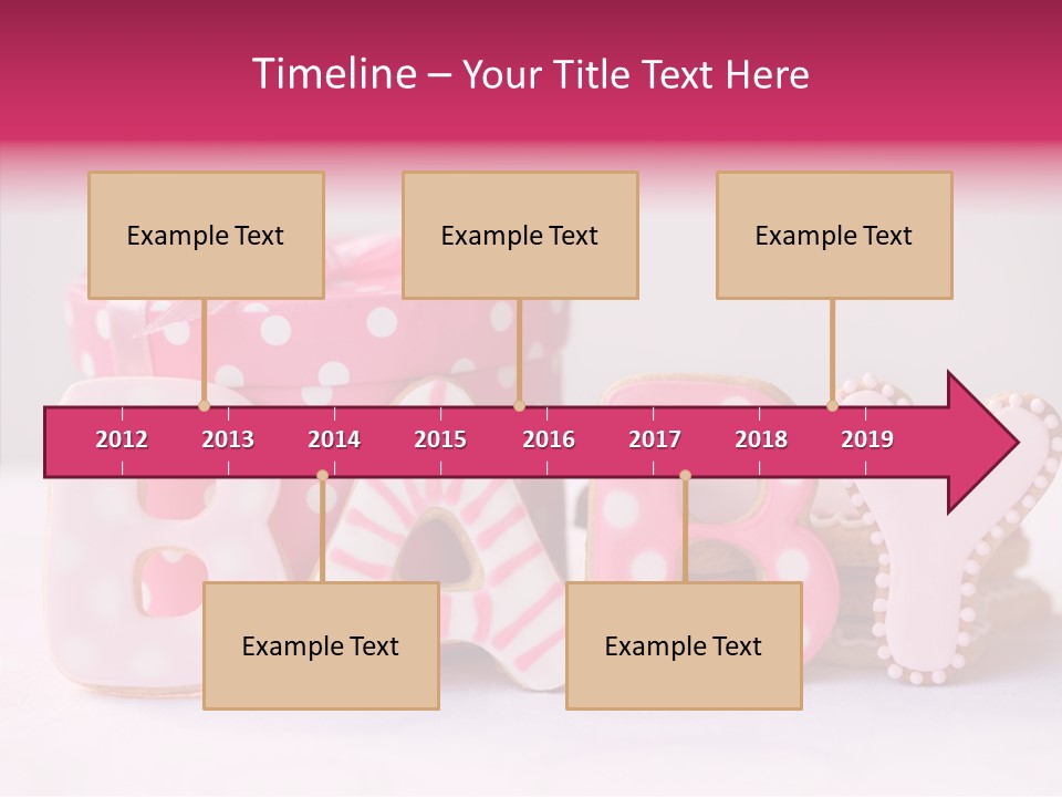 Icing Biscuit Gourmet PowerPoint Template