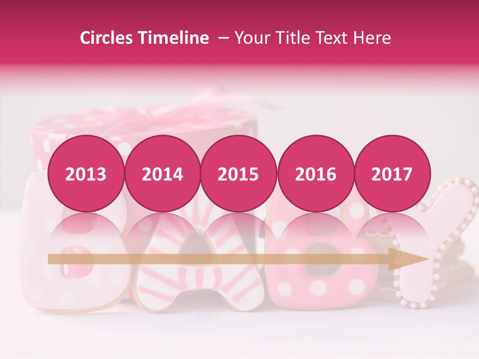 Icing Biscuit Gourmet PowerPoint Template