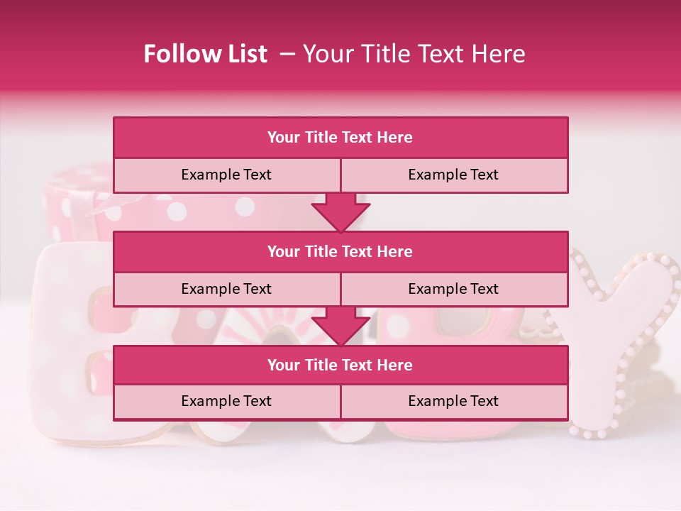 Icing Biscuit Gourmet PowerPoint Template