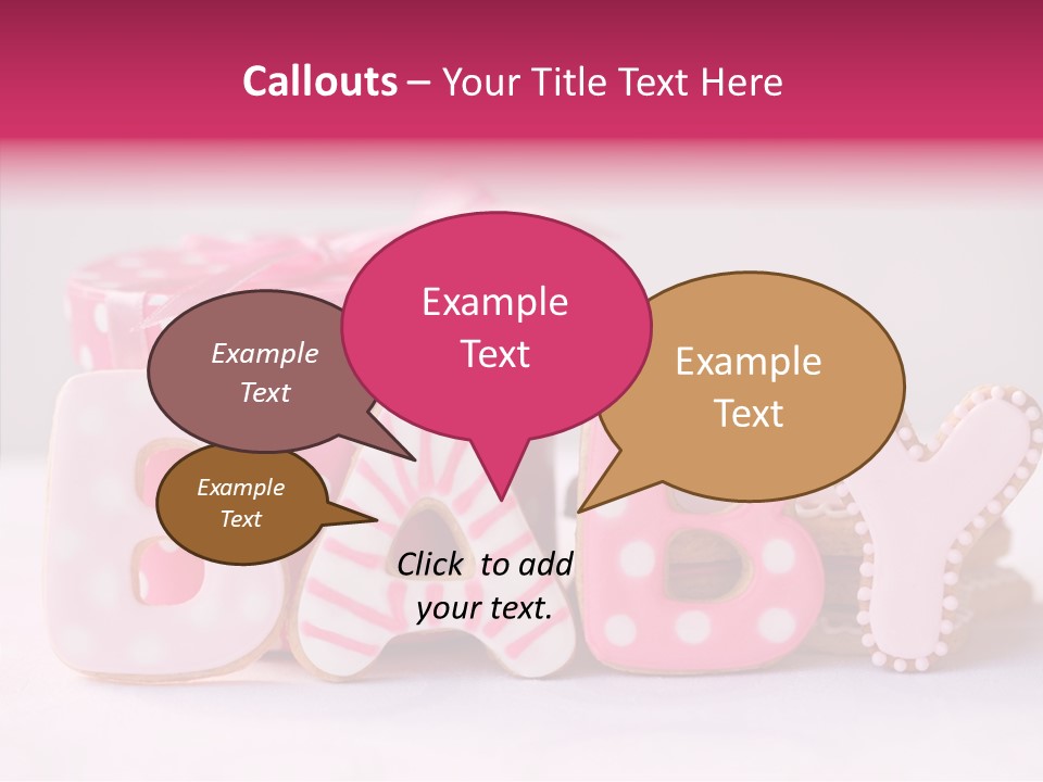 Icing Biscuit Gourmet PowerPoint Template