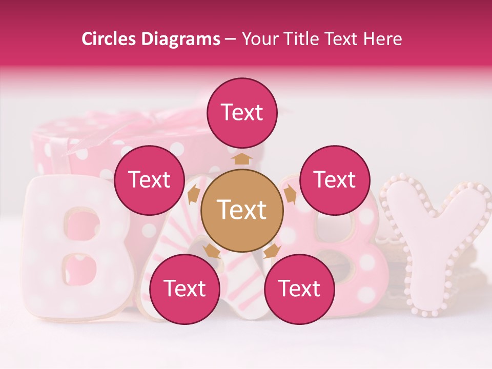 Icing Biscuit Gourmet PowerPoint Template