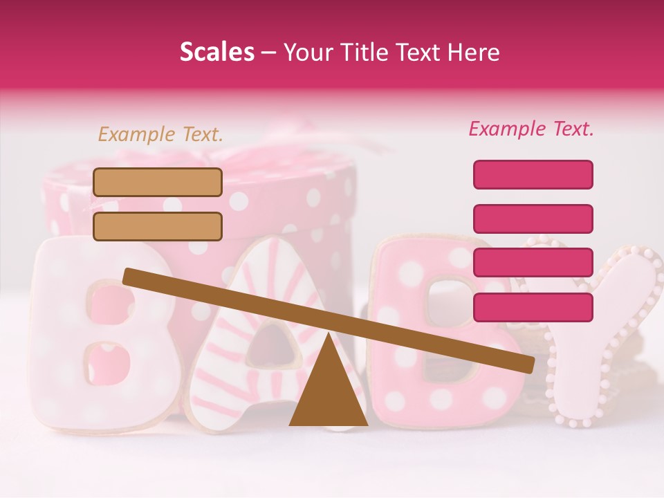 Icing Biscuit Gourmet PowerPoint Template