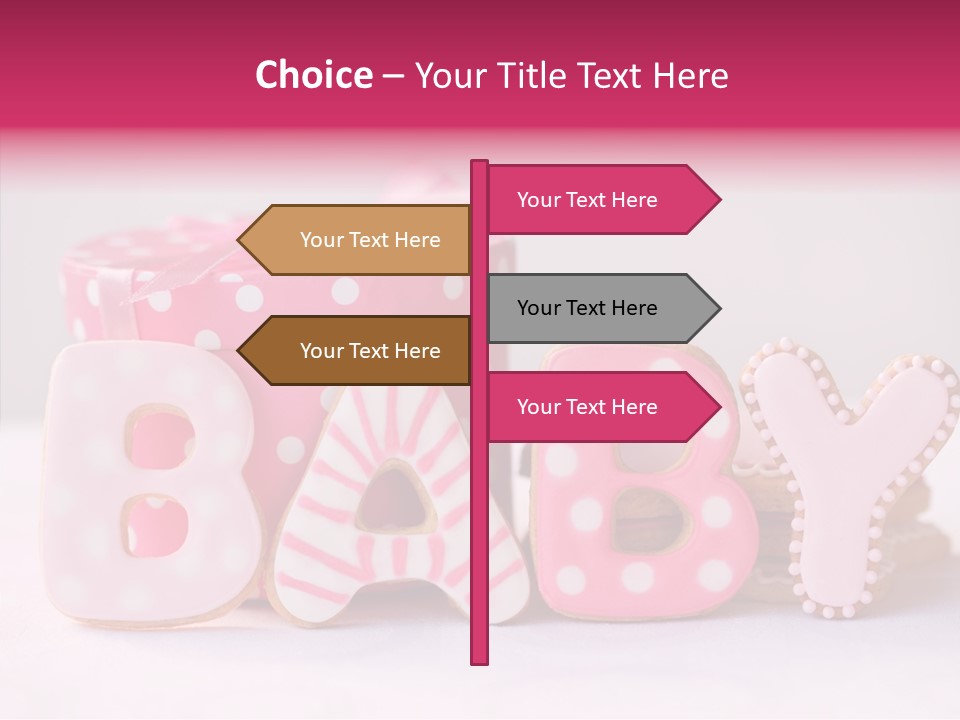 Icing Biscuit Gourmet PowerPoint Template