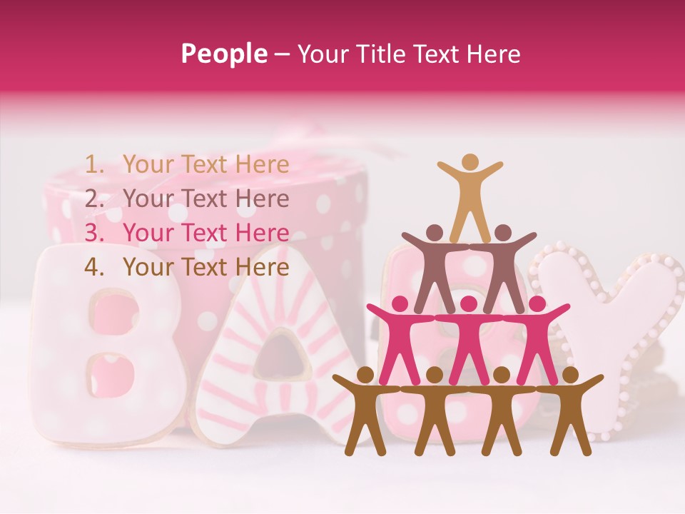 Icing Biscuit Gourmet PowerPoint Template