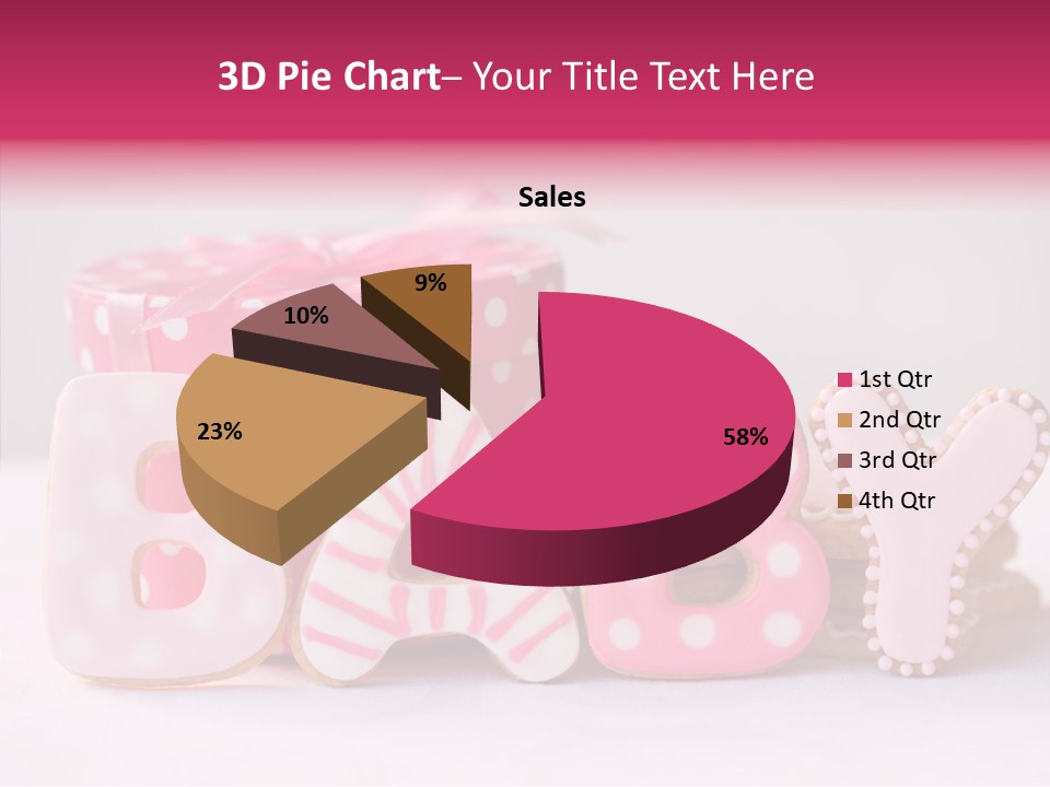 Icing Biscuit Gourmet PowerPoint Template