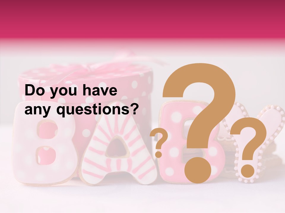 Icing Biscuit Gourmet PowerPoint Template